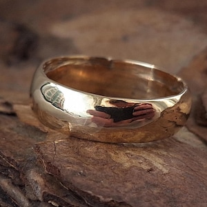 Bague de soldat originale des champs de bataille de la Première Guerre mondiale, front de l&#39;Est, bague authentique en bronze faite à la main des tranchées de la Première Guerre mondiale