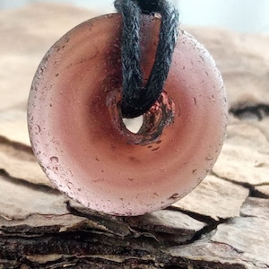 Ancient Roman Spiral Brown Glass bead, Ancient spinning wheel, Roman necklace, Authentic artifact Roman Empire, Original beads 2-4 century