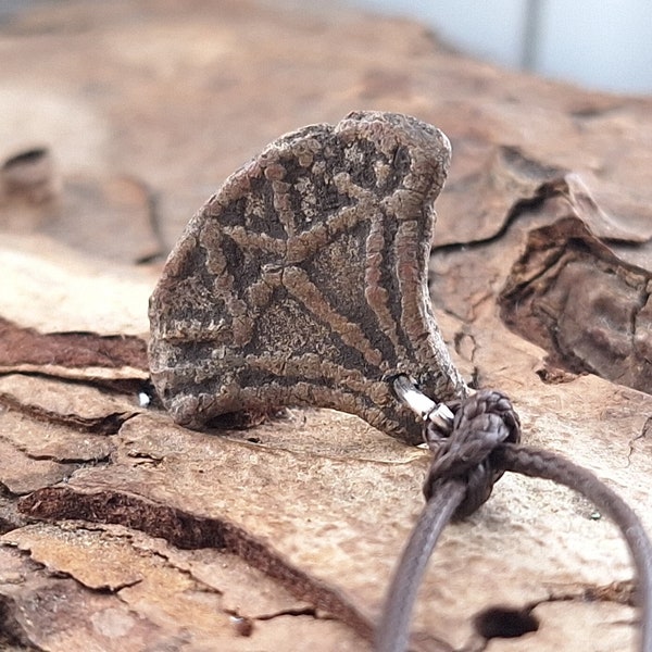 Rare Vikings Amulet Ax with Solar Ornament and a Rune, Original medieval artifact, Authentic viking pendant mascot, Ancient Viking Jewelery