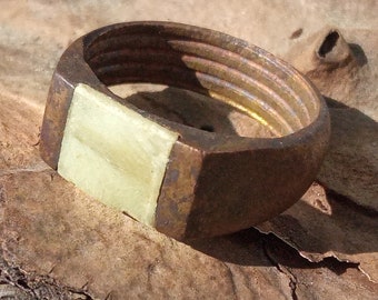 Ring from the trenches of the First World War, Soldier&#39;s ring, war relic, Military artifact, Original WW1 artifact, Metal Detector rare find