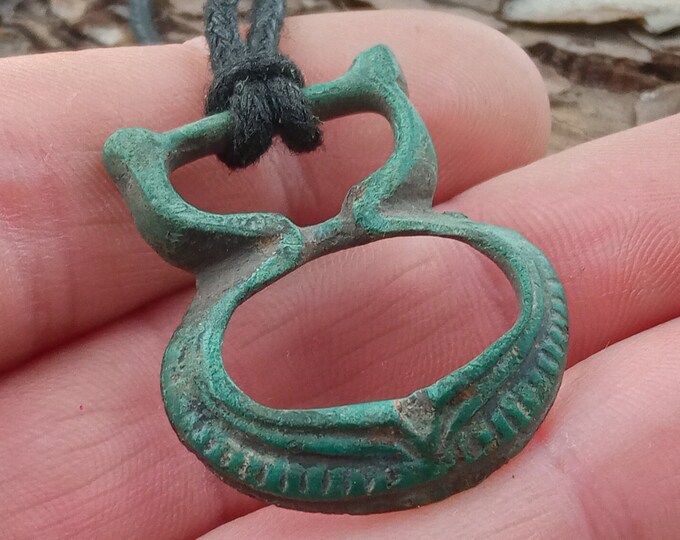 Ancient Viking Artifact Original Buckle Pendant Amulet Etsy