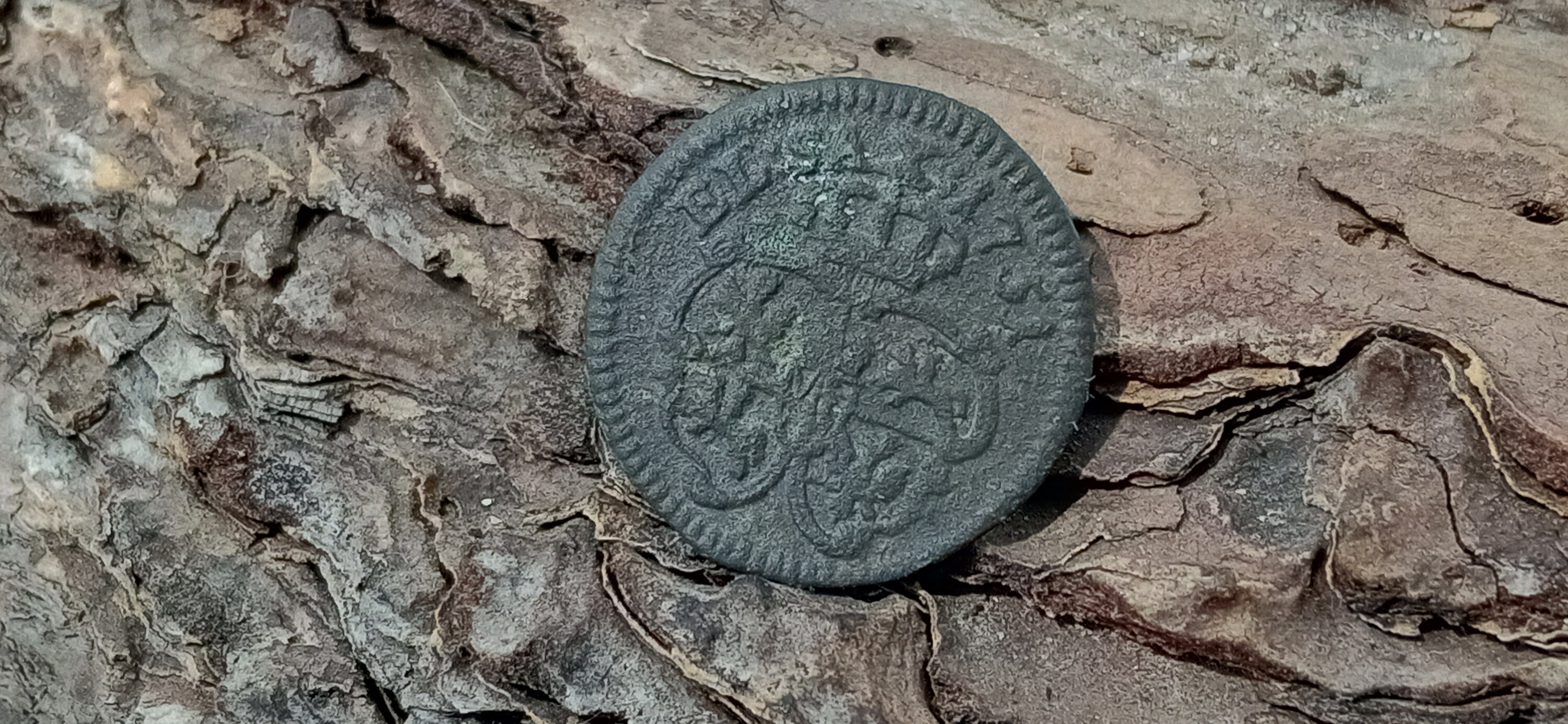 Ancient copper coin Solid Medieval Polish coin 1751 Original Etsy