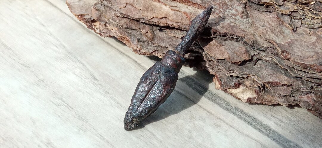 Rare Viking Age Artifact, Original Ritual Arrowhead With Ornaments ...