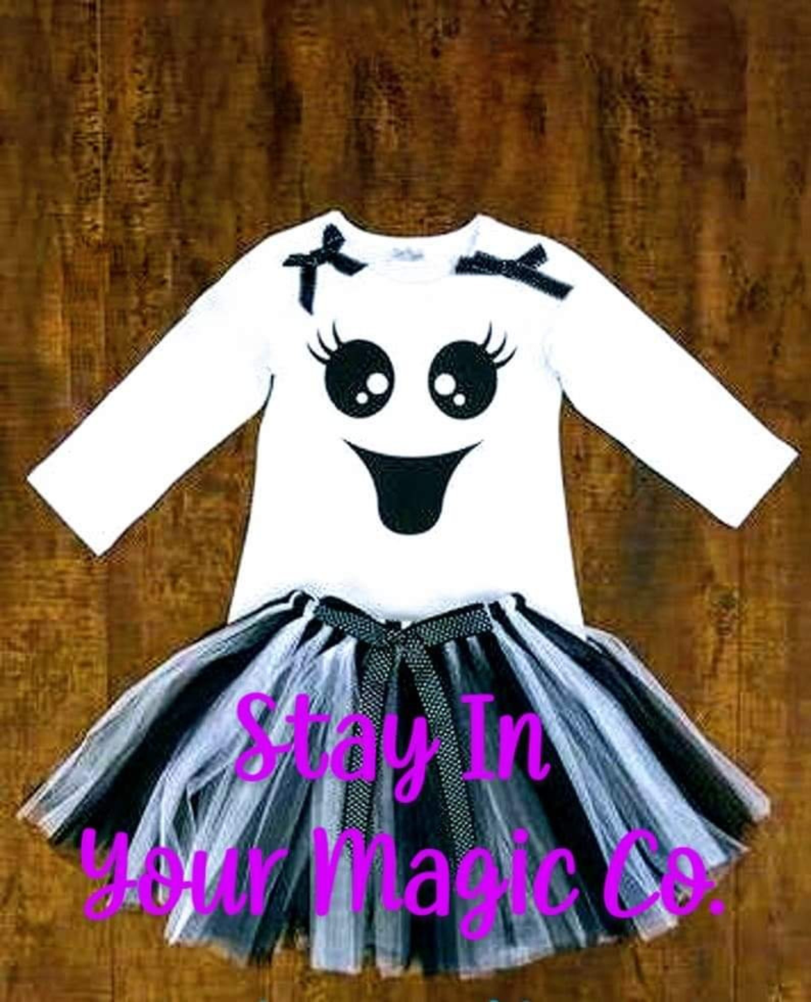 Ghost Tutu Skirt Sets for Toddlers Ghost Tutu Skirt Sets for Toddlers