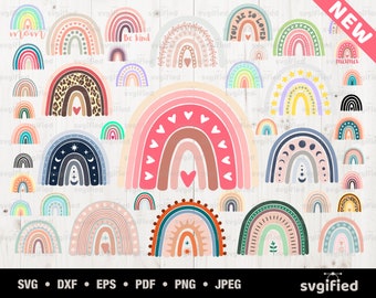 Download Rainbow Svg Etsy