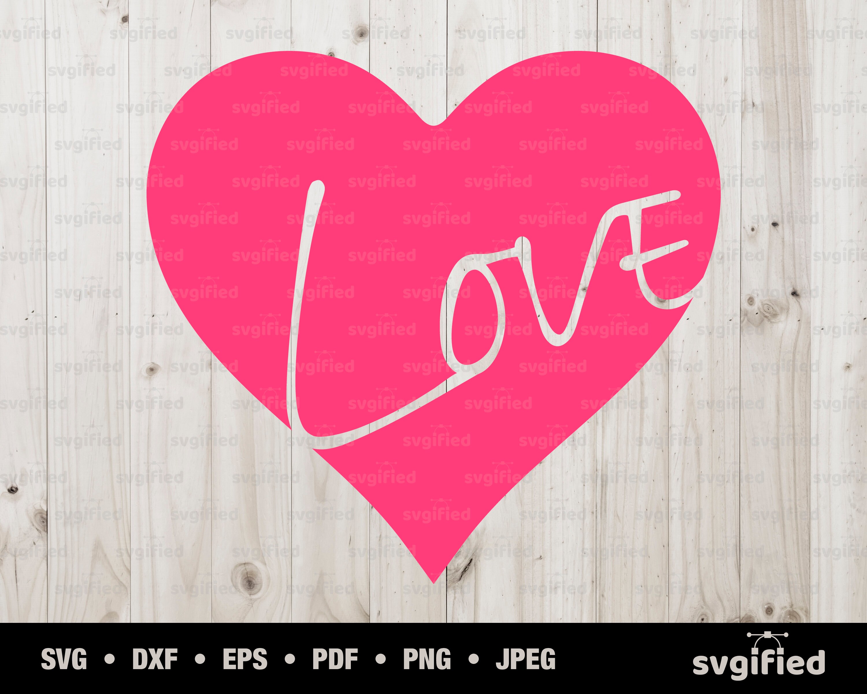 Heart SVG Heart Cricut Monogram SVG Love SVG Svg Bundle | Etsy