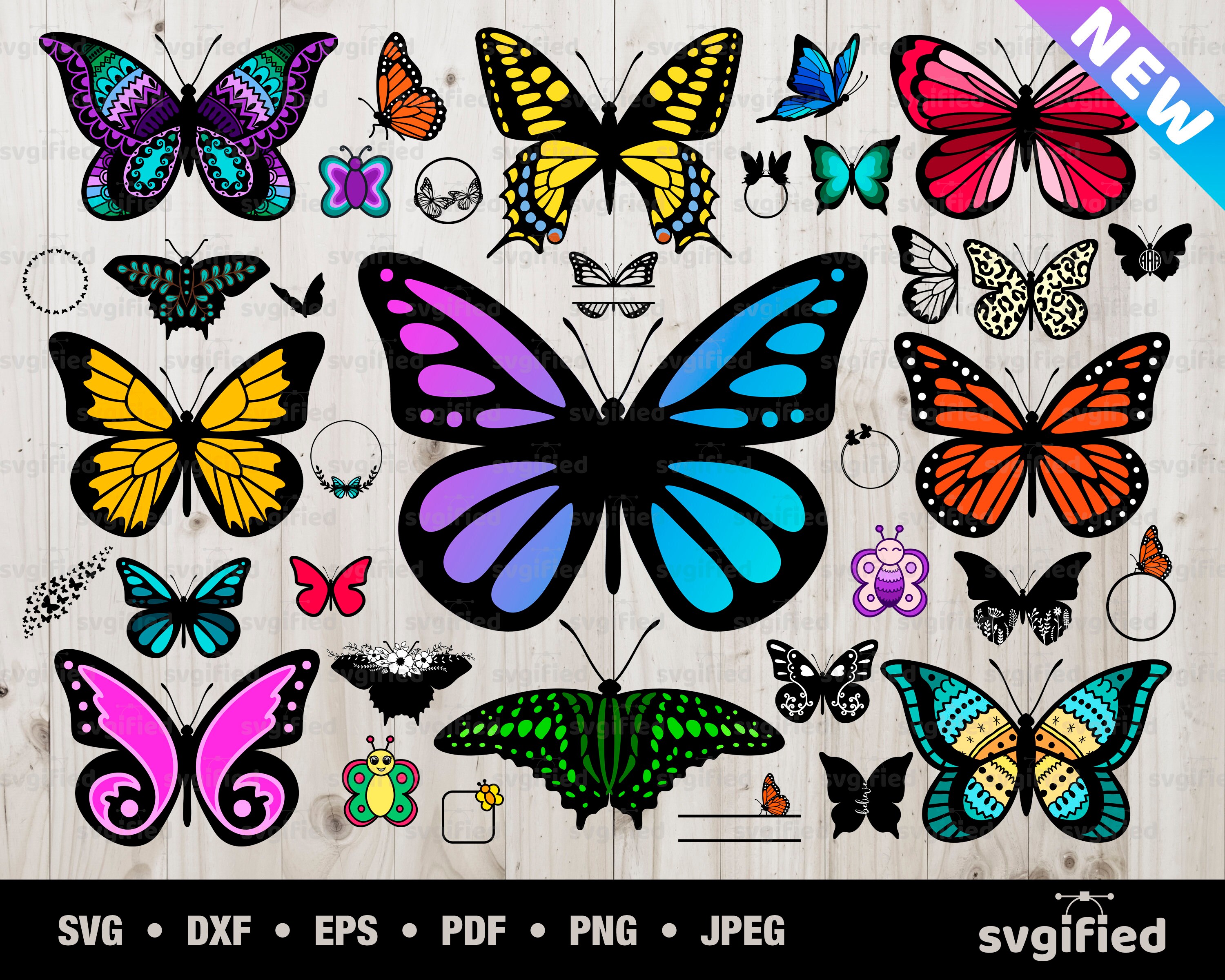 Free Free Layered Butterfly Svg 154 SVG PNG EPS DXF File