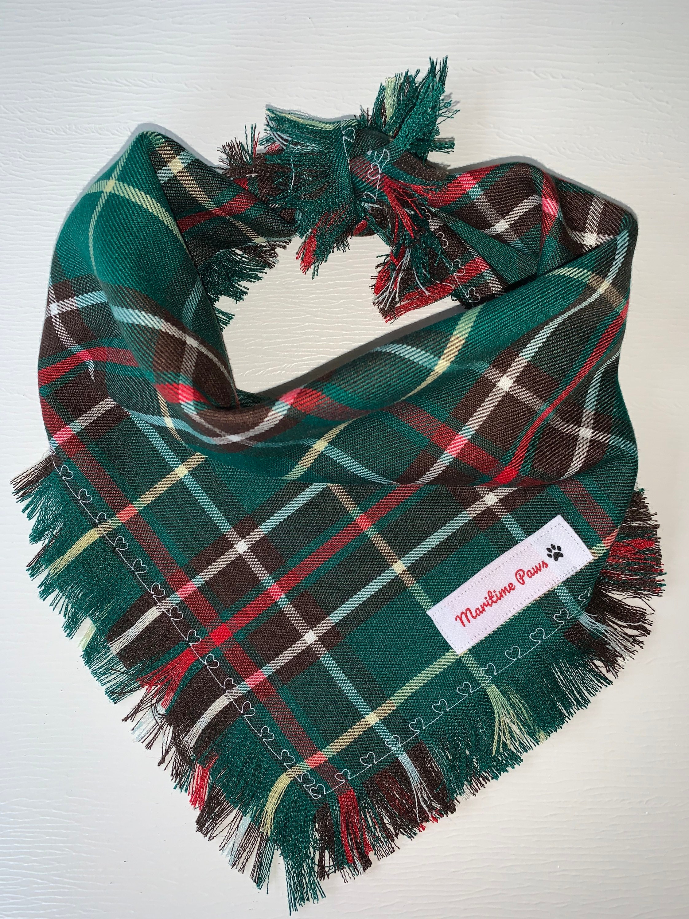 Sciarpa Per Cani, Bandana Scozzese Per Cani, Sciarpa - Foto 11