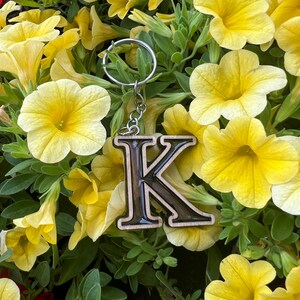 Llaveros con letras personalizadas