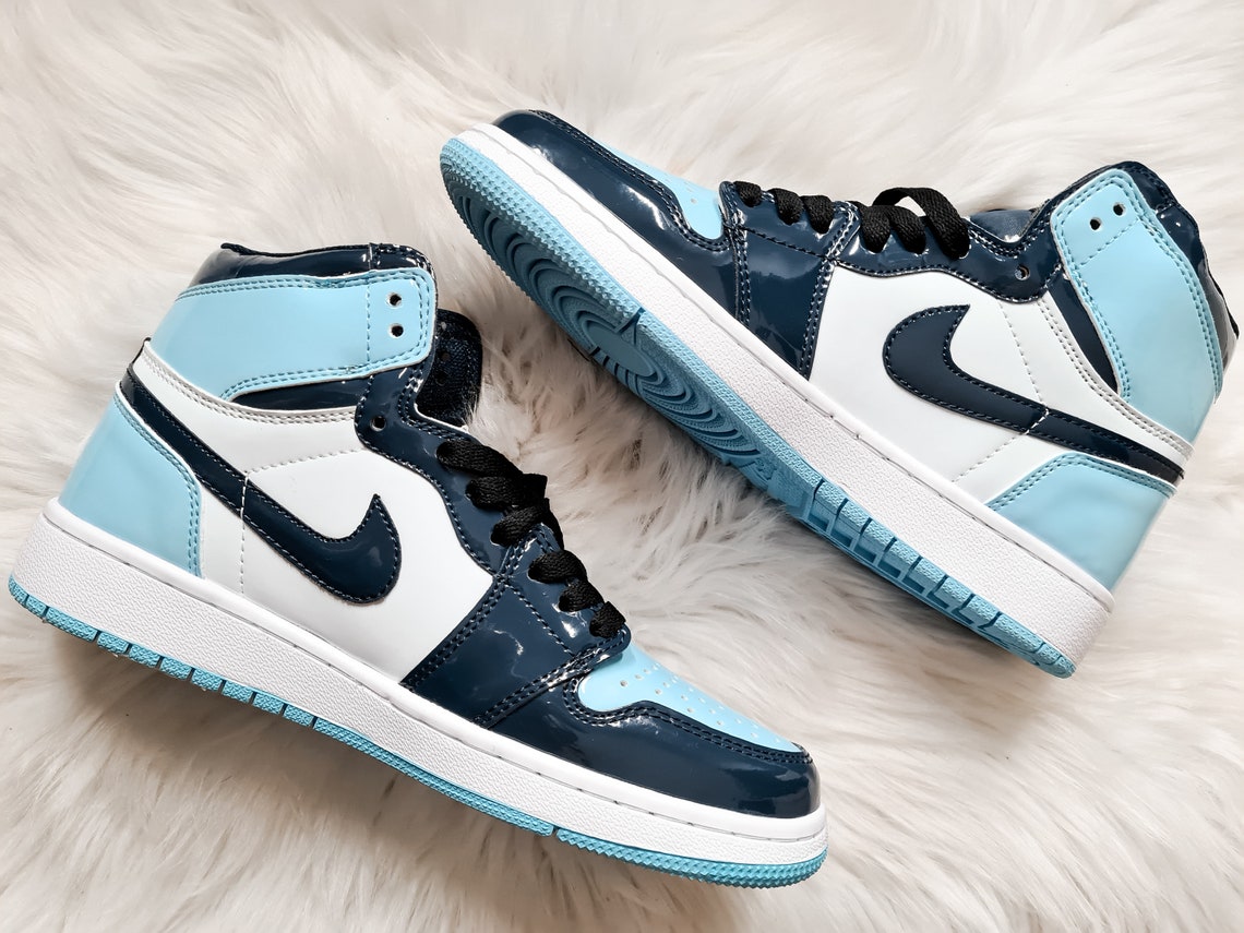 nike air jordans blue chill