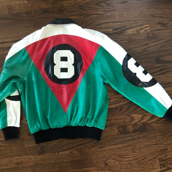 Michael Hoban North Beach Vintage 8 ball Leather B