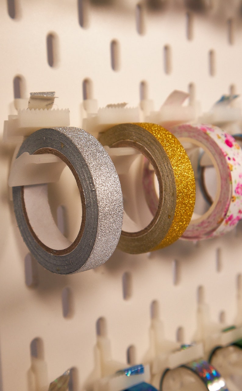 Washi Masking Tape Holder and Dispenser for Ikea Skadis Etsy UK