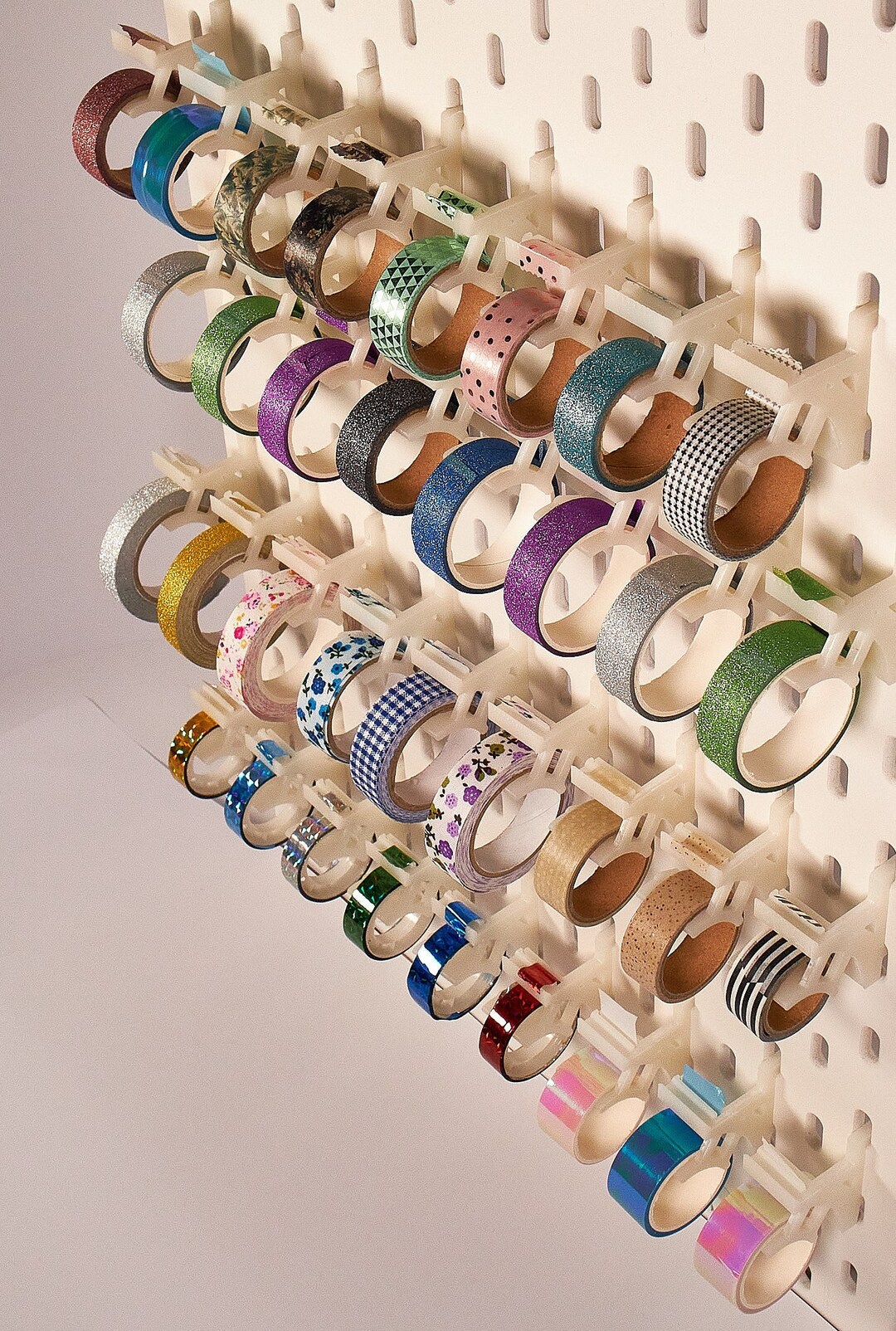 Washi Masking Tape Holder and Dispenser for Ikea Skadis Pegboard Etsy