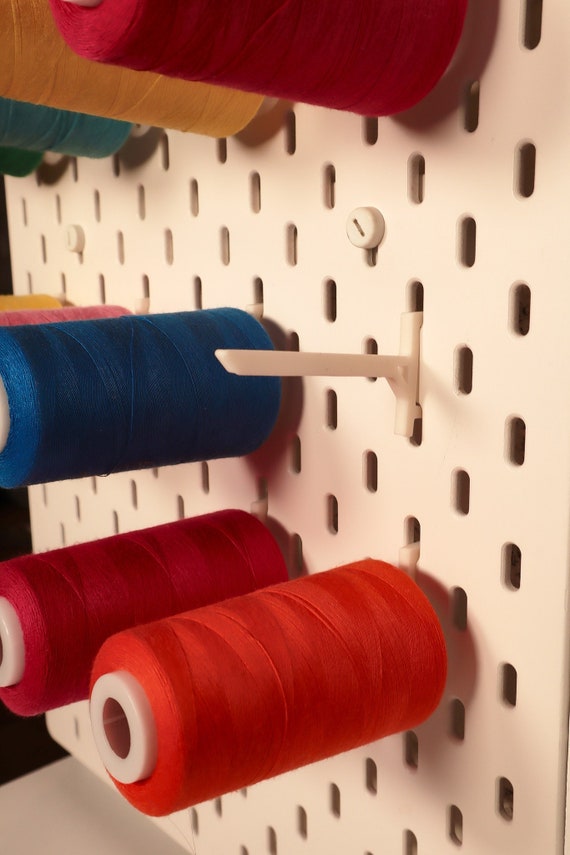 IKEA Overlock and Sewing Thread Spool Holder for SKÅDIS Pegboard Organize  Your Sewing Threads -  Canada