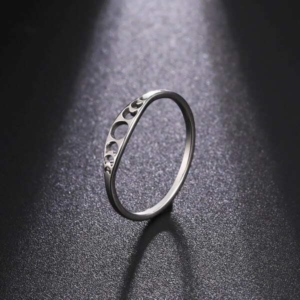 Moon Phase Ring - Etsy