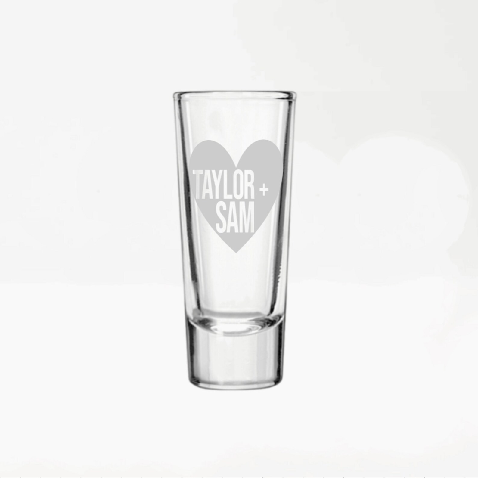 Set of Personalized Shot Glasses for Wedding or Anniversary Etsy