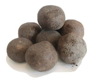 100% Raw Natural Haitian Cocoa Balls Chocolate - 4 Cocoa Ball - EURY'S MARKET