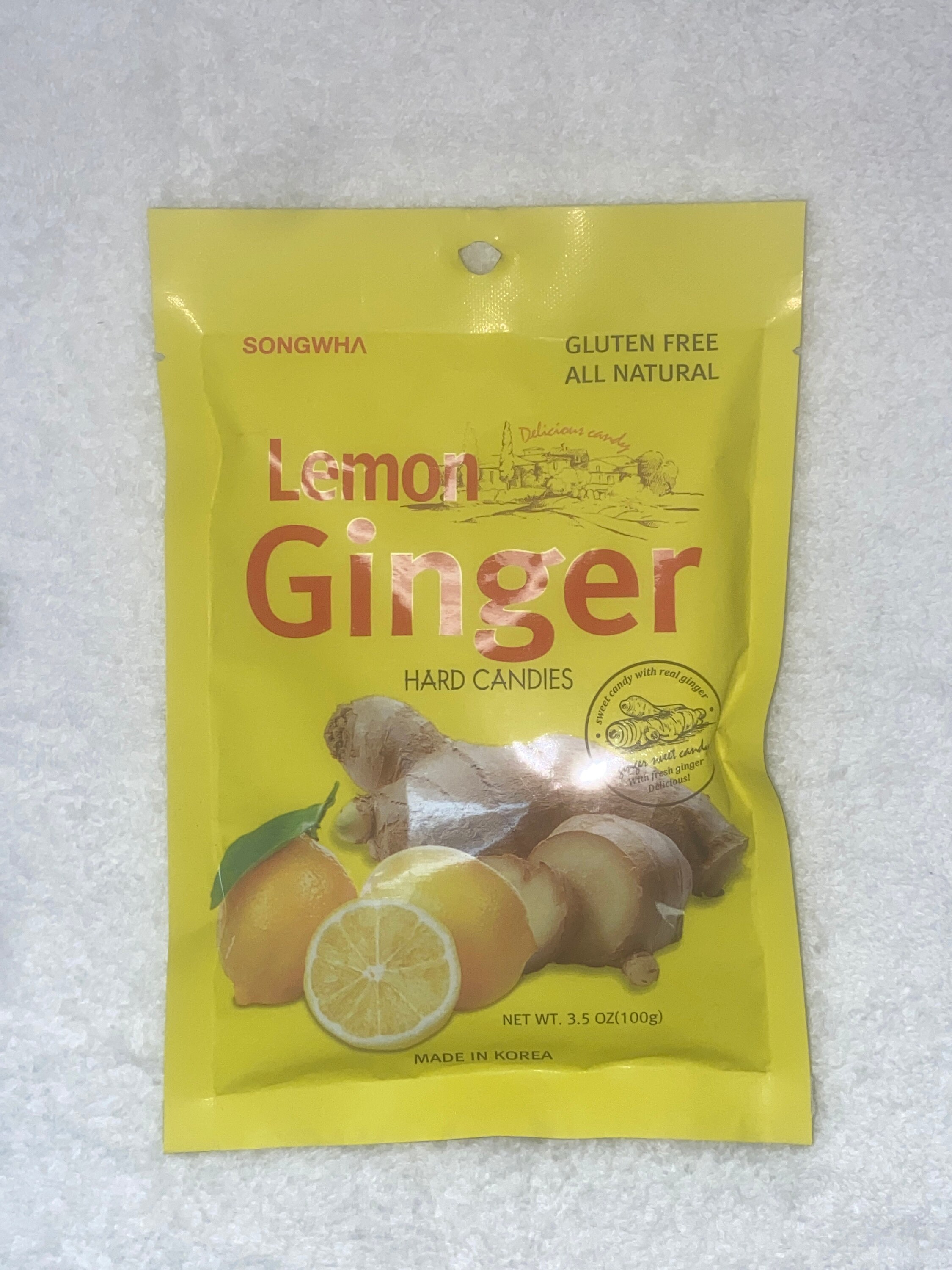 Lemon Ginger Candy Etsy