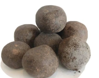 100% Raw Natural Haitian Cocoa Balls Chocolate - 4 Cocoa Ball - EURY'S MARKET.com