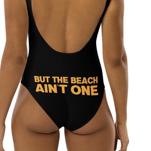 One-Piece Swimsuit Hip Hop, y2k swimsuit, retro swimsuit, black one piece swimsuit, y2k one piece swimsuit