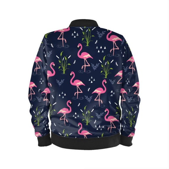 Flamingo bomber jacket discount