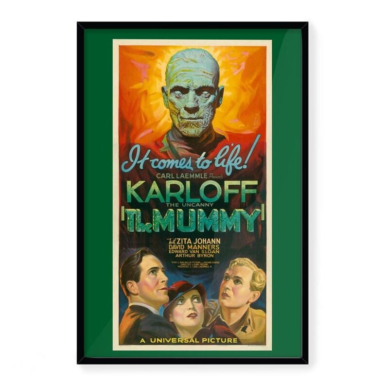 Vintage Boris Karloff "the Mummy" Premium Art Print - Etsy