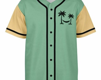 Maillot de baseball Tropic des années 50, maillot de baseball rétro