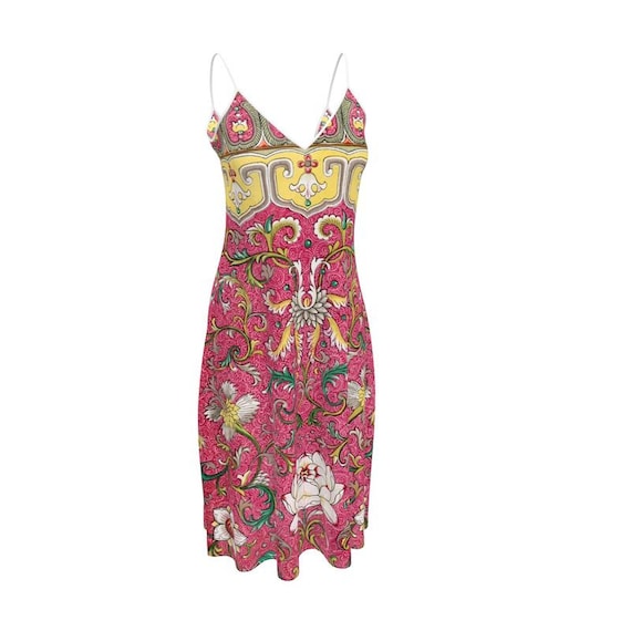 green emerald velvet dress Tiny Ink Blush of Azalea Midi Dress main image 1