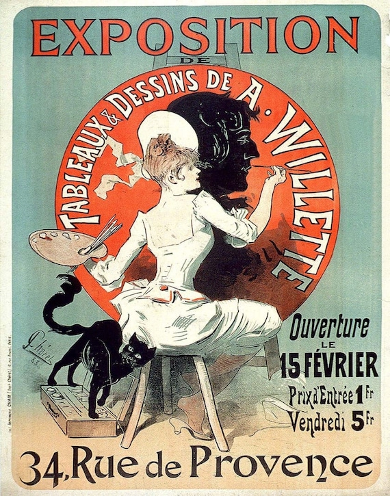 その他 france vintage anonymous artposter Amazon.com: Gallery Prints Paris France FLOUVELLA Perfume