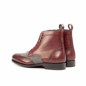 Highland Military Brogue, Goodyear Welted Shoes, Custom Leather Boots
