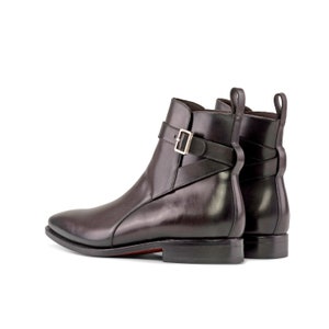 Chocolate Brown Jodhpur, Premium Leather Shoes