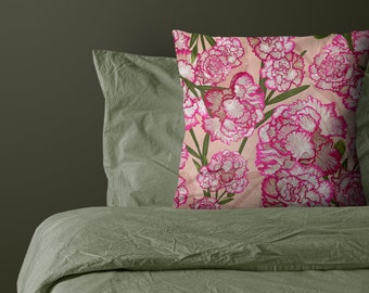 Velvet or Cotton Linen Luxury Cushion with Insert - Feather or Poly