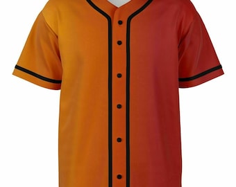 Jersey de béisbol Sunburst, Jersey de béisbol retro