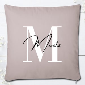 Namenskissen mit oder ohne Füllung / Kissen / Buchstabe / Kinder / Kinderzimmer / personalisiert / Geschenk / Geburt / Baby / Taufe