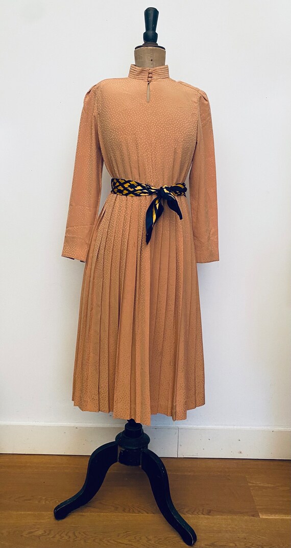 mustard pleated dress Yellow Dress - Pleated Maxi Dress - Sleeveless V-Neck Dress