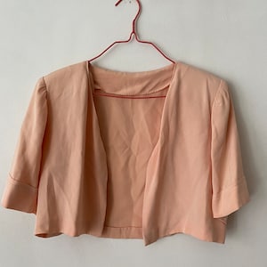 POWDERPINK CROPPED JACKET