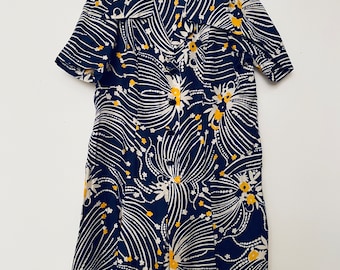 FLOWER SHIRT DRESS