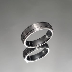 Tungsten Ring, Wedding Men's Ring, Unisex Band, Thumb Ring image 3