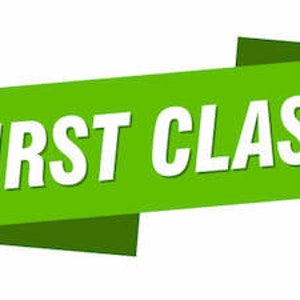 First Class Return Shipping Label