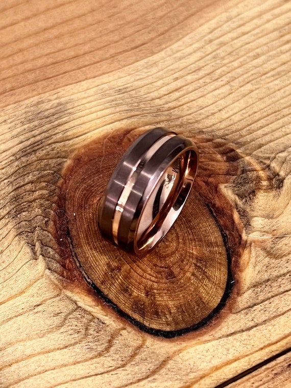 Bague homme bronze hotsell