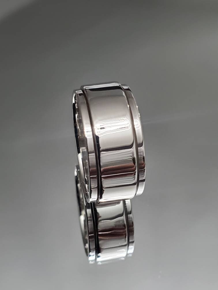 YAFEINI | Jewelry | Fidgetring 925 Sterling Silver Cross Spinner Ring YAFEINI | Jewelry | Fidgetring 925 Sterling Silver Cross Spinner Ring
