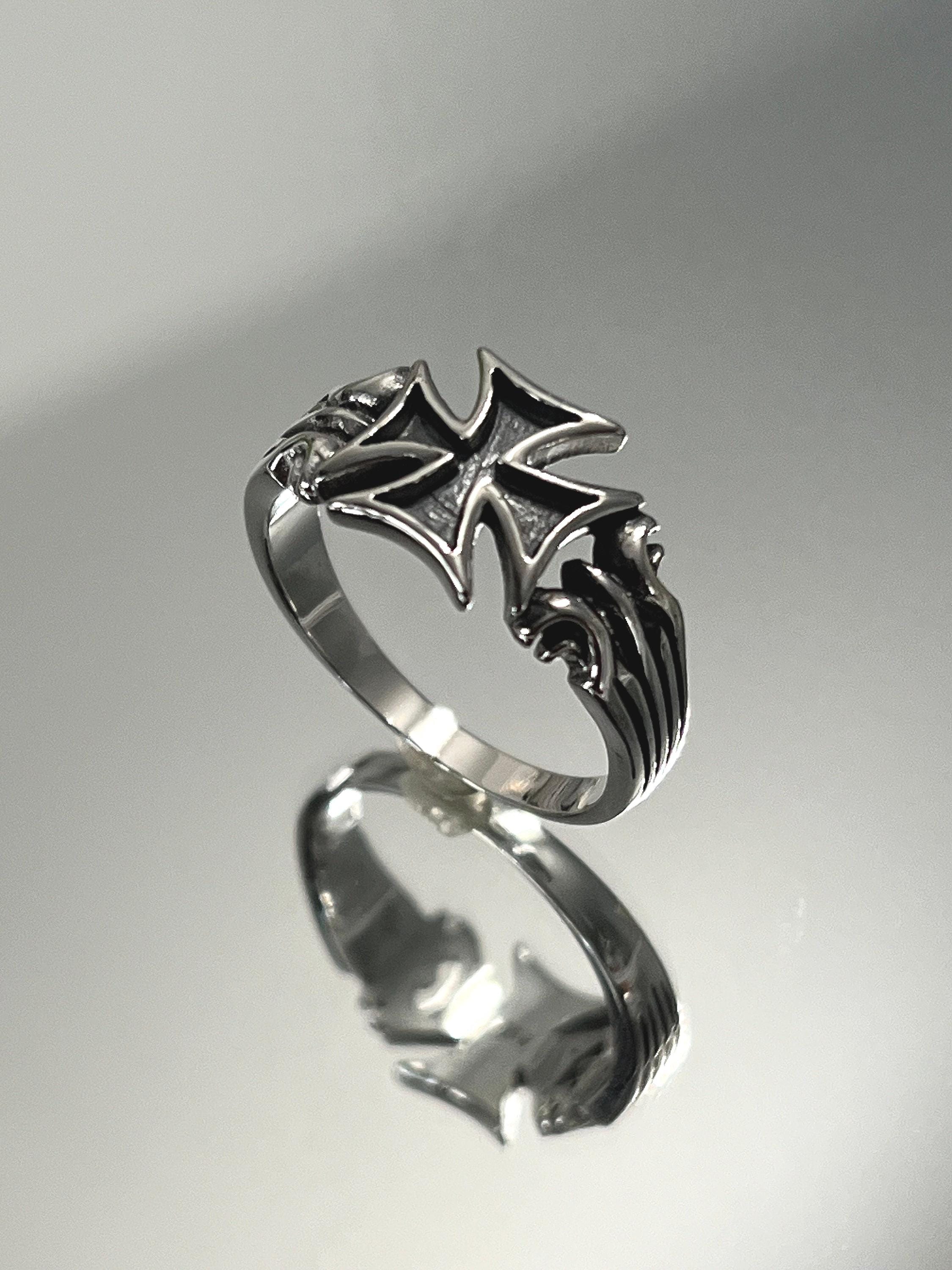 Medieval Silver Ring - Etsy