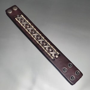 Handmade Braided Brown Leather and Stainless Steel Bracelet | Unisex Street-Style Accessory | Adjustable Gift for Men & Women’s Jewelry