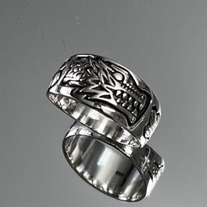 The Dragon Ring – Forge Your Legend in Sterling Silver