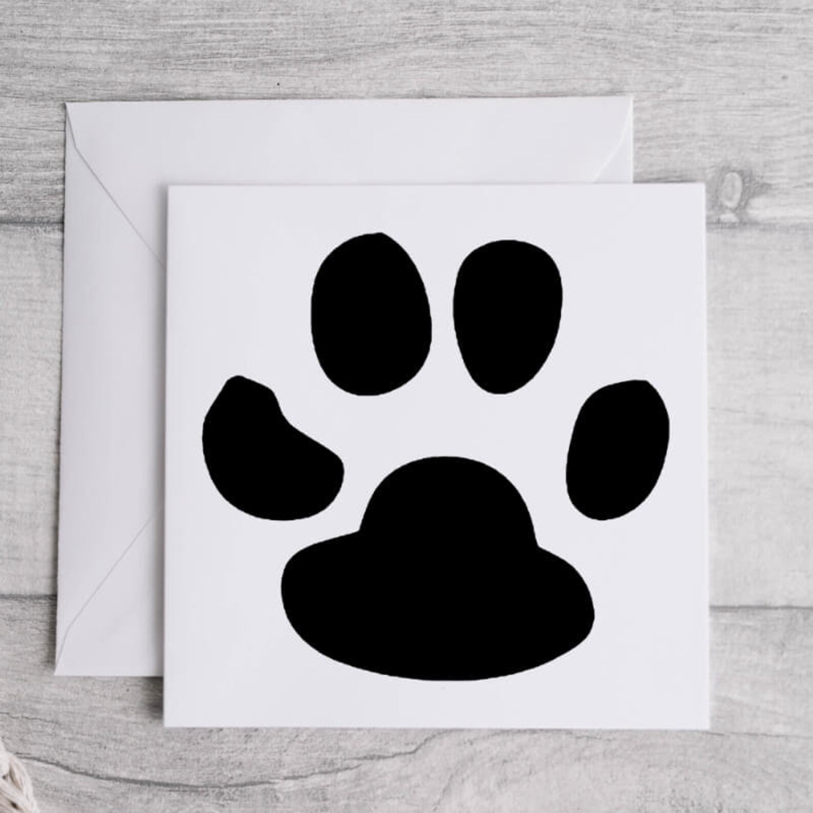 Stamp Dog Paw DIY Motif Stamp for Crafting Cards Papel | Etsy