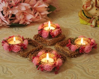 Handmade T Light Candle Holder for Home Decoration Home Living Decor Beautiful T Light Holder Party Decoration Diwali T light candle Holder