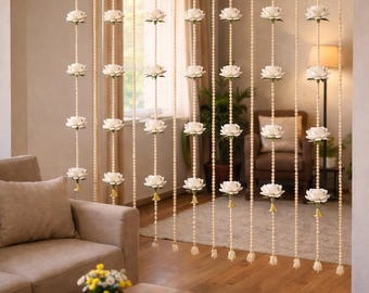 Indian Wedding Backdrop Decor Room Divider Curtain Ethnic Home Wall Decoration Festival Hanging