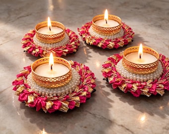 Elegant Candle Holder Gift – Wedding Guest Favor for Special Occasions