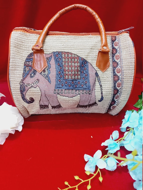 Multicolour Rajasthani Banjara Bag with Handle Tradition and Fashion