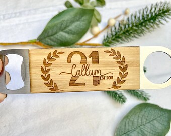 Abrebotellas De Adera Personalizado A Granel Para Hobres, Logotipo Ipreso Personalizado